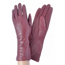 Женские перчатки кожаные Pitas мод.LN0022Z бордо