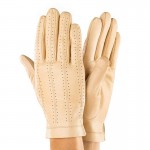 Мужские перчатки кожаные Имидж Галант мод.108 бежевые - Без подкладки Мужские перчатки кожаные Имидж Галант мод.108 бежевые