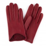 Женские перчатки кожаные Имидж Галант мод.377 бордо