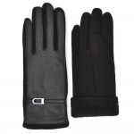 Женские перчатки Bella мод. 805 черные