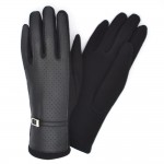 Женские перчатки Bella мод. 805 черные