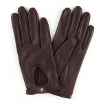 Женские перчатки кожаные Имидж Галант мод.274 (без перф) цвет "гнилая вишня"