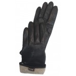 Женские перчатки кожаные Pitas мод. LN0472Z черные