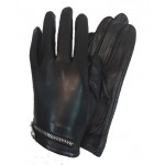 Женские перчатки кожаные Pitas мод. LN0455 черные