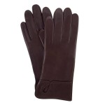 Жіночі шкіряні рукавички GlovesUA мод.007 гнила вишня