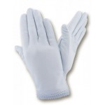 Жіночі рукавички шкіряні GlovesUA мод.005 світло-блакитні