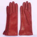 Жіночі рукавички модні GlovesUA мод.053 червоні