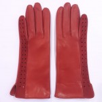 Жіночі рукавички модні GlovesUA мод.053 червоні