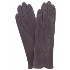 Жіночі рукавички шкіряні GlovesUA мод.248 темно-сірі Жіночі рукавички шкіряні GlovesUA мод.248 темно-сірі