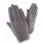 Жіночі рукавички шкіряні GlovesUA мод.394 сірі
