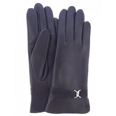Жіночі шкіряні рукавички GlovesUA мод.365 темно-сірі