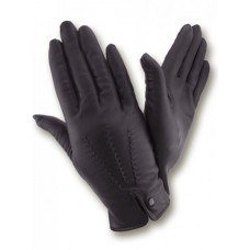 Жіночі шкіряні рукавички GlovesUA мод.427 чорні Жіночі шкіряні рукавички GlovesUA мод.427 чорні