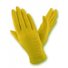 Женские кожаные перчатки GlovesUA мод.104 лайм
