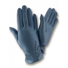 Жіночі шкіряні рукавички GlovesUA мод.462 петролеум