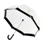 Детский зонт-трость прозрачный Fulton Funbrella-2 C603 - Black (Черный)