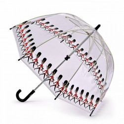 Детский зонт-трость прозрачный Fulton Funbrella-4 C605 - Guards (Солдатики)