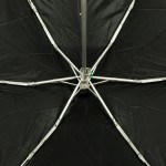 Женский мини зонт Fulton Tiny-1 L500 Black (Черный)