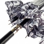 Женский зонт Fulton Birdcage-2 Luxe L866 Photo Rose (Розы)