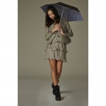 Женский мини зонт Fulton Tiny-2 L501 Sunset Bouquet (Букет заката)