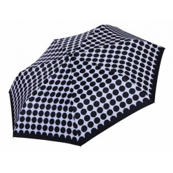 Женский зонт полный автомат (черно-белый) Pierre Cardin 82358-3