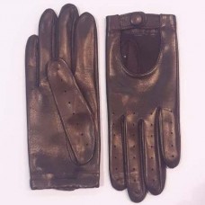 Жіночі шкіряні рукавички GlovesUA мод.540 чорні