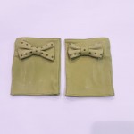 Жіночі рукавички мітенки шкіряні GlovesUA мод.339