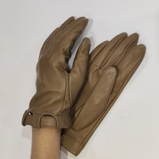 Женские перчатки кожаные GlovesUA мод.359 альпака