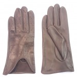 Жіночі рукавички шкіряні GlovesUA мод.060 ашез