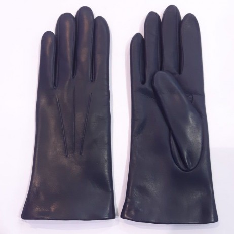 Женские кожаные перчатки GlovesUA мод-001 джинс