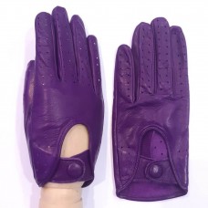 Женские автомобильные кожаные перчатки GlovesUA мод.275 фиолетовые (шов внутрь, без отв, кнопка обтянута) Женские автомобильные кожаные перчатки GlovesUA мод.275 фиолетовые (шов внутрь, без отв, кнопка обтянута)